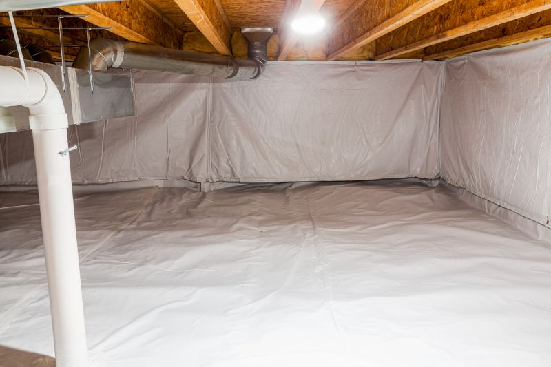 Crawlspace Wall Sealing